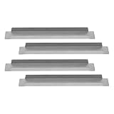 Toyvian 4 Stück Stützstange und Vermeidung von Verrutschen für Trennbleche Edelstahl Robustes Material mit Stabilem Design für Zuverlässigen Halt in Kühlvitrinen und Servierwagen