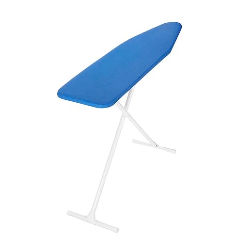 Whitmor T-Leg Ironing Board, Blue Cover