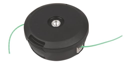 Makita 198971-4 2-Fadenkopf Tap&Go M8 x 1,25, Rechtsgewinde, mit 2,0 mm Mähfaden, 3 Meter lang, Tippautomatik, passend für Akku-Rasentrimmer DUR189