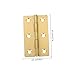 Healeved 16pcs Box Hinges Small Industrial Piano Hinges Heavy Duty Folding for Cabinet Craft Projects