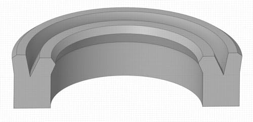 MT MRU-80X93X10 - Rod U-Seal 80mm ID X 93mm OD X 10mm