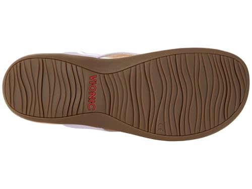 Image of Vionic Women's Rest Bella Toe Post Sandal- Supportive Ladies Orthotic Sandals that include Three Zone Comfort with Arch Support- Flip Flop for Ladies, Medium and Wide Width Size 5-12