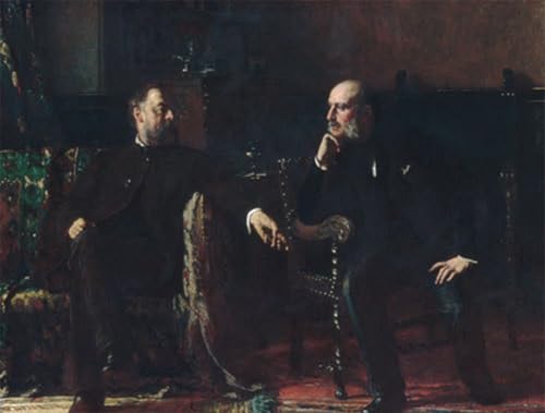 Lienzo de Eastman Johnson con impresión artística de alta fidelidad para decoración exclusiva