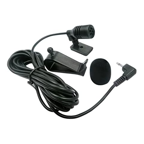 osiuujkw 2.5mm Car Audio Microphone Plug Mic Hands-free Voice Frequency Gear Cover