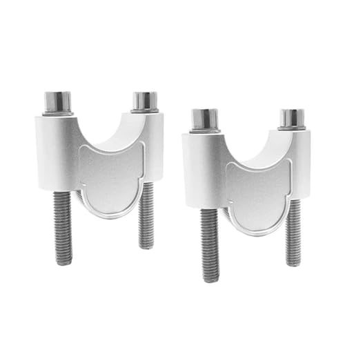 ZOPQRTXYZ For BMW For YAMAHA For SUZUKI For VOGE 300�p �o�C�N�p�n���h���o�[���C�U�[ �I�[�g�o�C�n���h���o�[���C�U�[(28mm Silver)