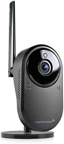 Amped LRC200 Wireless Apollo PRO, Long Range HD Wi-Fi Camera, Black
