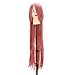 Produktbild LNNUKc Reines Rosa 1m Lange Staight Perücke Anime-Charakter Cosplay Bühne Rolle Stirn Fringe Für Weiß oder Hell Scalp