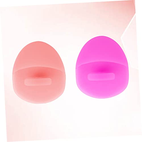 Healeved Massageador Facial De Silicone Almofadas De Limpeza Para O Rosto 2 Pçs Escova Facial De Sil