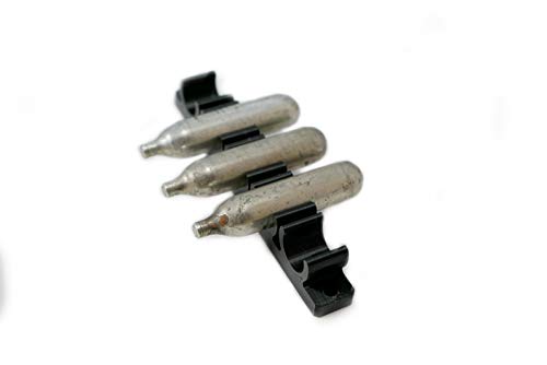 WILBUR\'S FINEST Multi CO2 Cartridge Holder Airsoft Paintball Airgun Pellet BB MLOK KeyMod Rail (5 CO2 Holder)