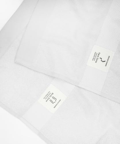 Image of Doctor Towels, World's First Banana Terry Bath Towel, 400 GSM | Dermatologist Tested for Sensitive Skin | 70 x 140 cm Towels for Bath Large Size | Clinically Tested to Help Reduce Acne - White
