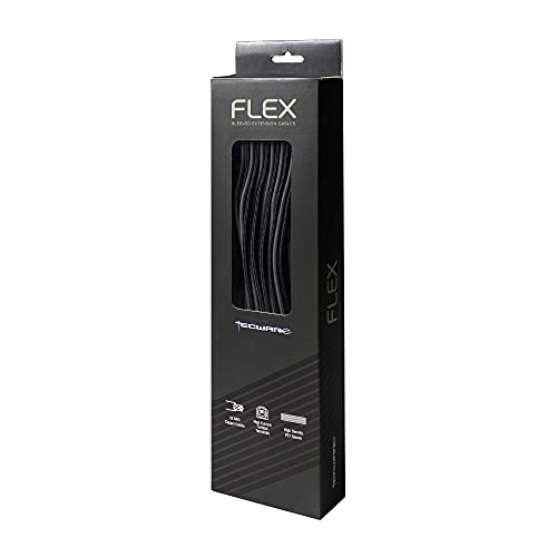 Image of TECWARE FLEX Black /Grey PSU Sleeved Extension Cables Set 30cm