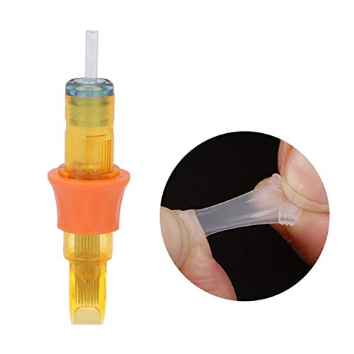 Tattoo Machine Needle, Stainless Steel Tattoo Machine Needle Cartridge Large Ink Storage For Men For Shop 15Rm #TOP3