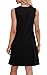 WIHOLL Black Dresses for Women 2025 Sundresses Casual Dress Spring Break Essentials Summer Dresses Beach Vacation Clothes Outfits Beach Fashion Italian Plus Size Sun Dress Curvy Women Black XL