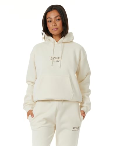 Rip-Curl-womens-Surf-Staple-Hooded-Fleece-Sweatshirt-With-Kangaroo-Pockets Rip Curl womens Surf Staple Hooded Fleece Sweatshirt With Kangaroo Pockets - Image 1