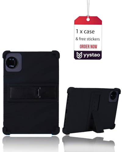 Coque de protection TECLAST P50T 11" en silicone noir antichoc robuste