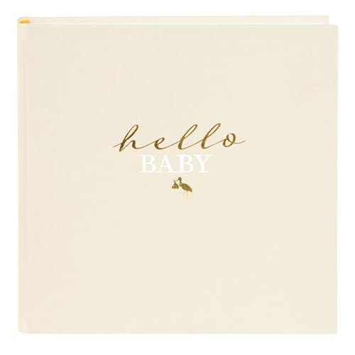 Hello Baby - 30x31 cm - Álbum de fotos Beige de Goldbuch