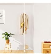 Amazon｜チチロバ(TITIROBA) ハンガーラック 突っ張り ハンガーポール