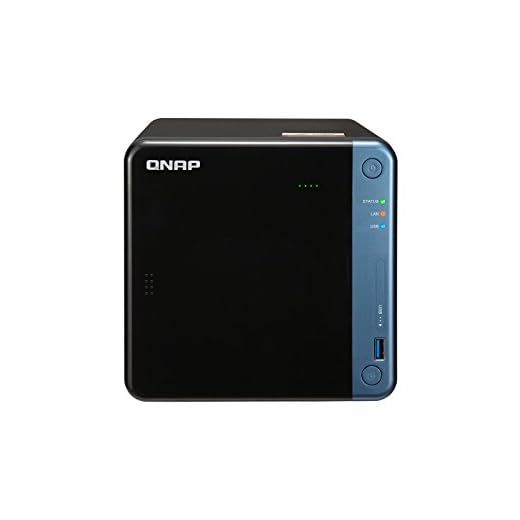 QNAP TS-453BE NAS Mini Tower Ethernet Negro Unidad Raid (Unidad de Disco Duro, SSD, Serial ATA III, 2.5/3.5", 0, 1, 5, 6, 10, JBOD, Intel® Celeron®, J3455)