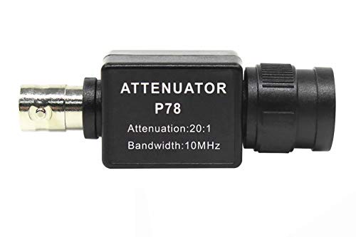 Image of P78 20:1 Signal Attenuator 10MHz Bandwidth Oscilloscope Accessories BNC Adapter Oscilloscopio HT201 Upgrade