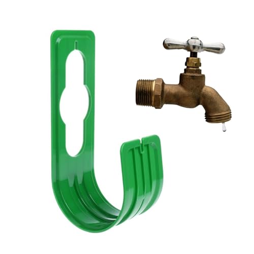 Supporti per tubi 'acqua esterni - Gancio per tubi 'acqua per patio | Gancio per tubo da giardino, Supporto estensibile per appendere tubi da giardino a parete
