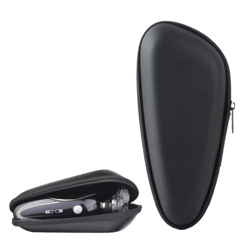 XPEX 1 Pieza Estuche Rígido De Viaje Para Philips Para Braun Series, Estuche Rígido Para Afeitadora Eléctrica Para Hombres Bolsa De Viaje Estuche Para Recortadora De Afeitadora Eléctrica(19*8*6Cm)