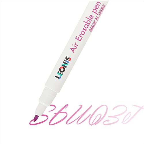 LEONIS Disappearing Ink Fabric Marking Pen Pink 10 Count Pack [ 78010 ] - Thumbnail 2