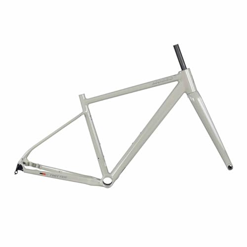 41cm/44cm/47cm/50cm/53cm�A���~�������[�h�o�C�N�t���[���Z�b�g 700C�J�[�{���t�@�C�o�[�t�H�[�N�A�f�B�X�N�u���[�L�X���[�A�N�X���t���[��F12*100mm R12*142mm�������[�e�B���O(Khaki,47cm)