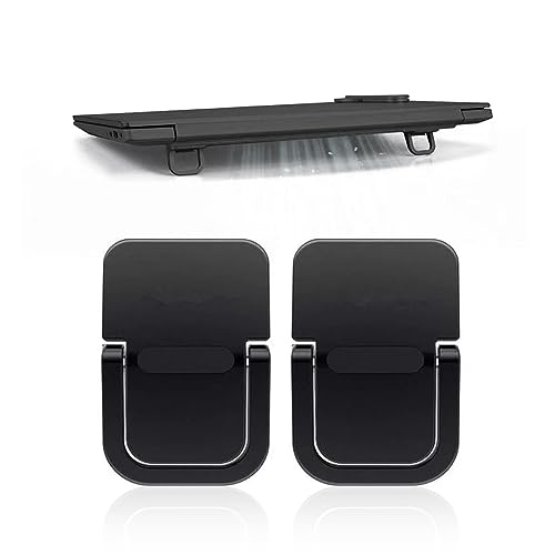 Atbuss 2 Supporti Per Computer Portatile, Mini Supporto, Supporto Refrigerante Pieghevole, Supporto Per Computer Desktop, Supporto Telefonico, Solleva