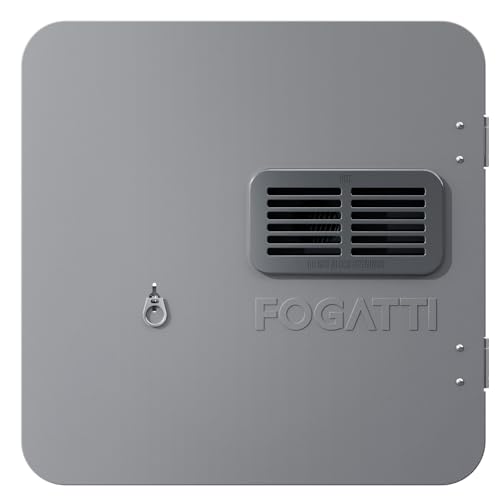 Image of FOGATTI 18 inch x 18 inch InstaShower Ultra Replacement Door, Gray