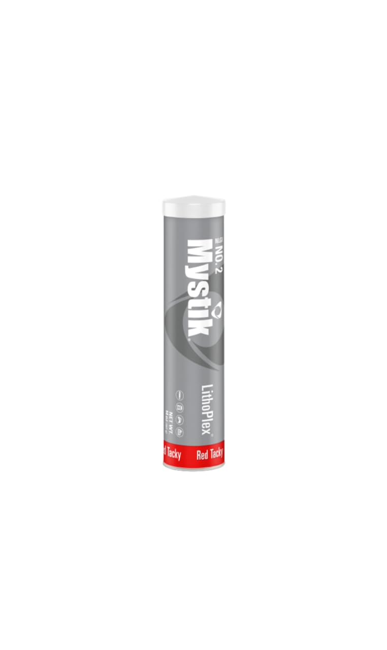 Mystik Lithoplex Red Tacky Grease #2 | 14 OZ Cartridge (Pack of 1)
