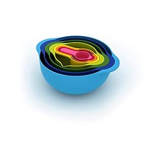 Joseph Joseph Nest Voedselbereiding 8-Delig Kit, Veelkleurig