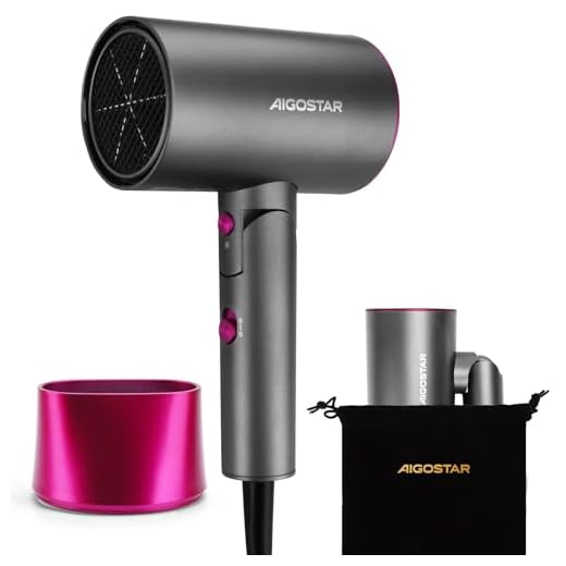 Aigostar Diane 32QYD – Asciugacapelli professionale 1800 Watt