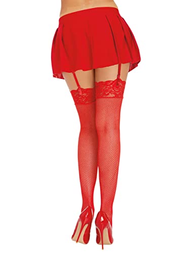 Dreamgirl Women's Fishnet Thigh High