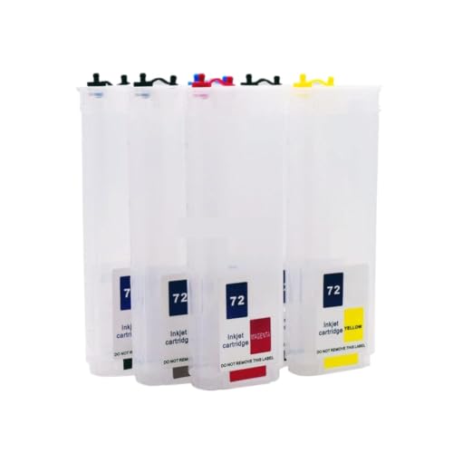 Cartouche d'encre 72 rechargeable 280ml avec puce ARC pour Designjet T790 T795
