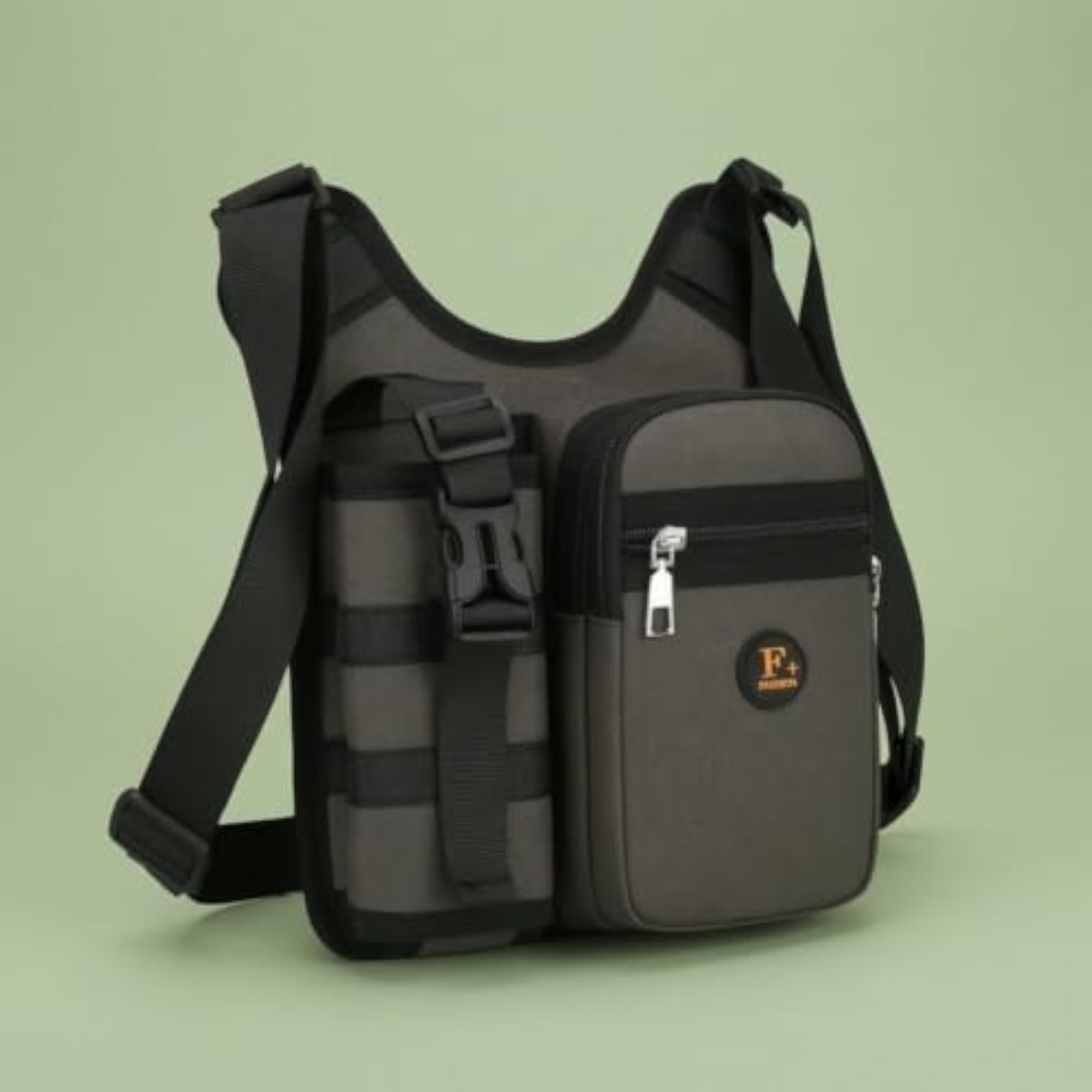 Hands-Unrestricted Crossbody Shoulder Bag for Travelers