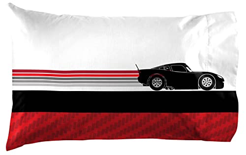 Jay Franco - Funda De Almohada 100 Algodón Con Diseño De Cars Race Day De Disney Pixar