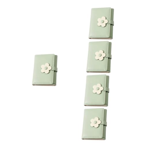 Portefeuille pliant PU au design floral raffiné et compact style coréen pour étudiant