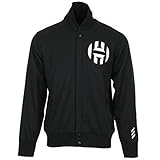 Color: negro adidas Harden Varsity Jacket, Chaqueta deportiva - M