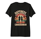 Happiness is Being Married to A Cameroonian, Camaroon Wife Premium Tri-Blend T-Shirt
