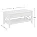 FirsTime & Co. Gray Allendale Lift Top Coffee Table for Living Room, Home Office, Wood, 39 x 19 x 21.5 inches