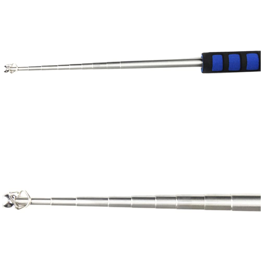Asta Bandiera Telescopica In Acciaio - 2 Pezzi Estensibili Da 28cm A 1.6m Per Guide Turistiche