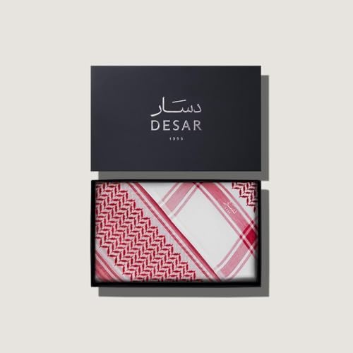 ديسار شماغ ديسار من ديسار 02 احمر للرجال 55
