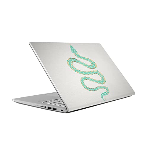 Skin vinyle ASUS Vivobook 14 cachez les rayures avec le design serpent Cat Coquillette