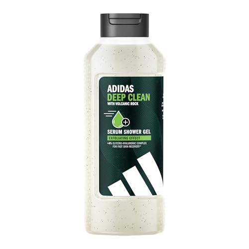 adidas Active Skin & Mind, Deep Clean Shower Gel, Docciaschiuma Uomo, 400 ml