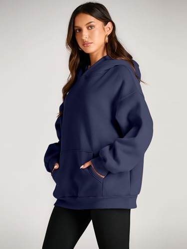 Image of EFAN Women's Hoodies Oversized Sweatshirt Comfort Fleece Sweaters | Cozy Trendy Pullover Hoodies, Sweatshirts with Pockets For Fall & Winter
