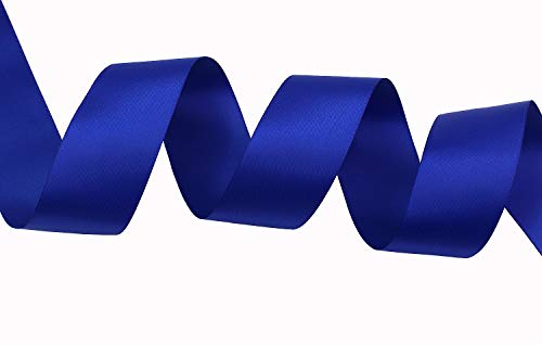 1-1/2 Inch Wide Solid Color Double Sided Polyester Satin Ribbon 20 Colors X 2 Yard Each Total 40 Yds Per Package #TOP2