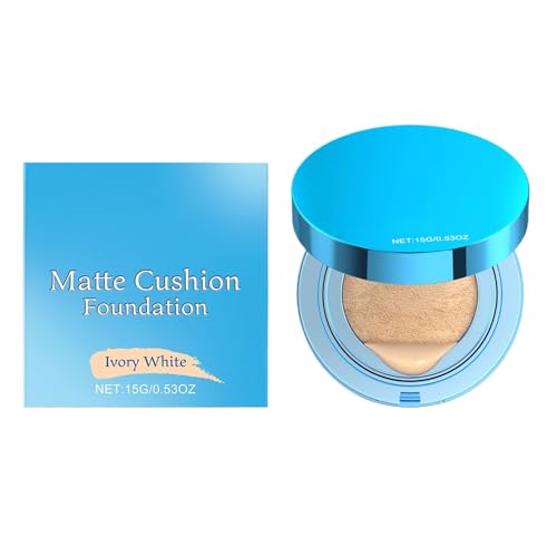 Cojín de teñido de maquillaje, cojín corrector con acabado mate y alta manta, crema iluminadora camuflaje para la escuela viaje fiesta movimiento profesional camping