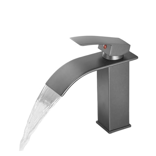 Robinet de vanité cascade pour une salle de bains zen et épurée - 4