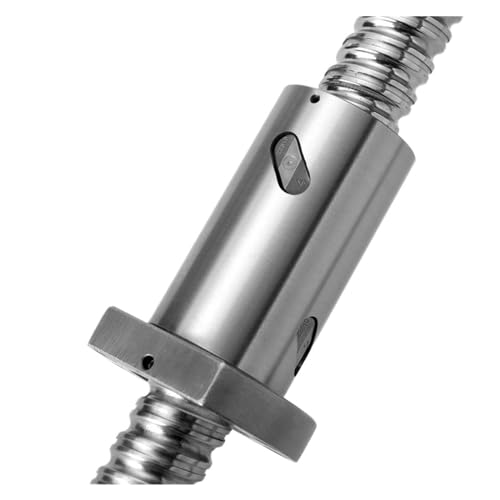 Metal Ball Screw nut C7 Machined SFU1204 250mm-1500mm Rolled Ball Screw with 1204 Flange Single Ball Nut BK/BF10 End CNC(300mm)