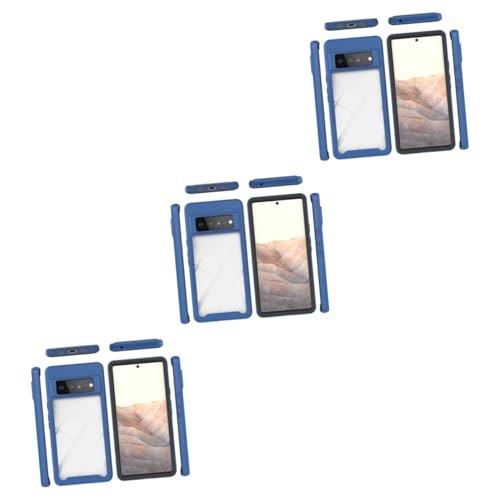 Écran anti-rayures Amosfun avec étui de téléphone antidérapant 3 pièces